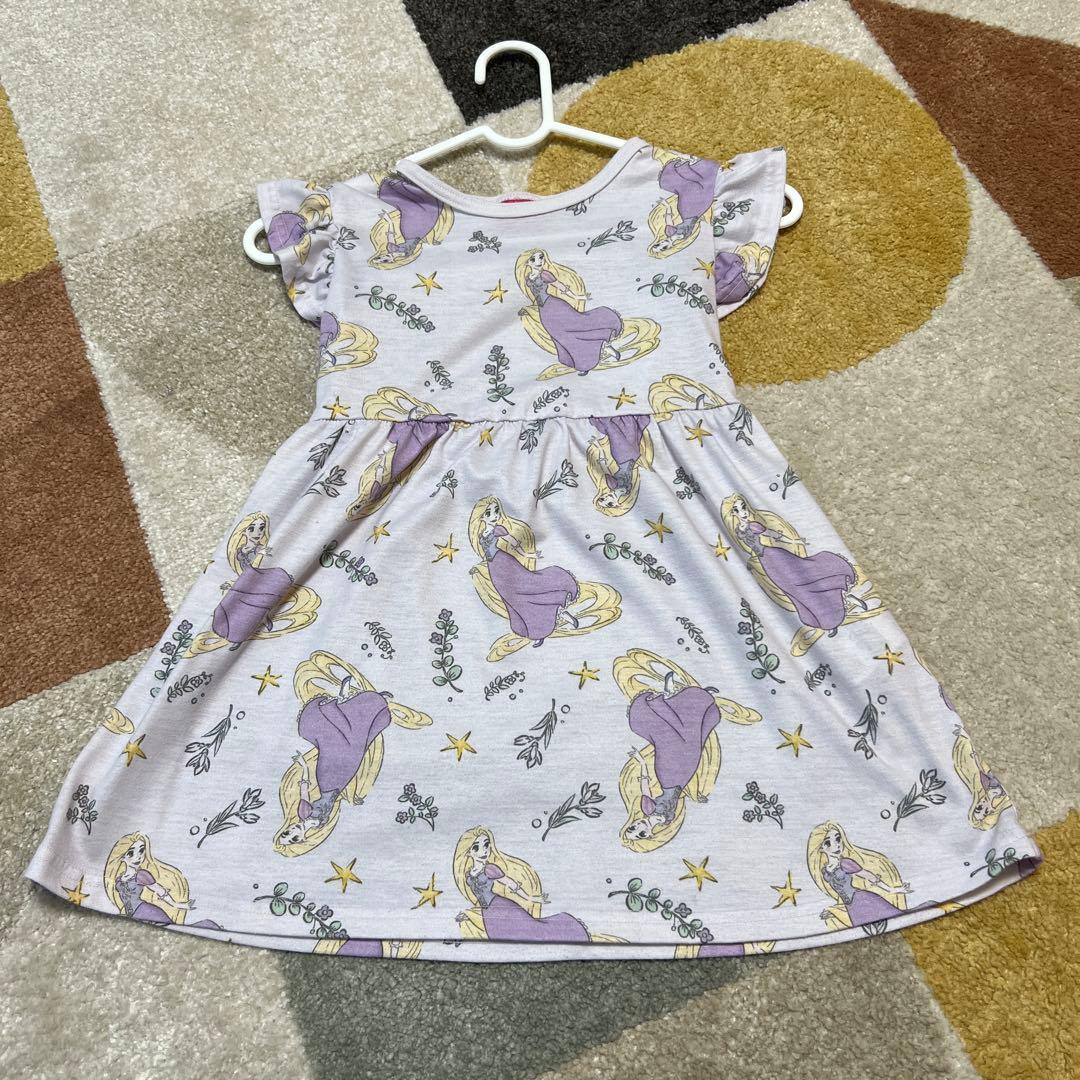ワンピース ドレス ラプンツェル 110cm - メルカリ