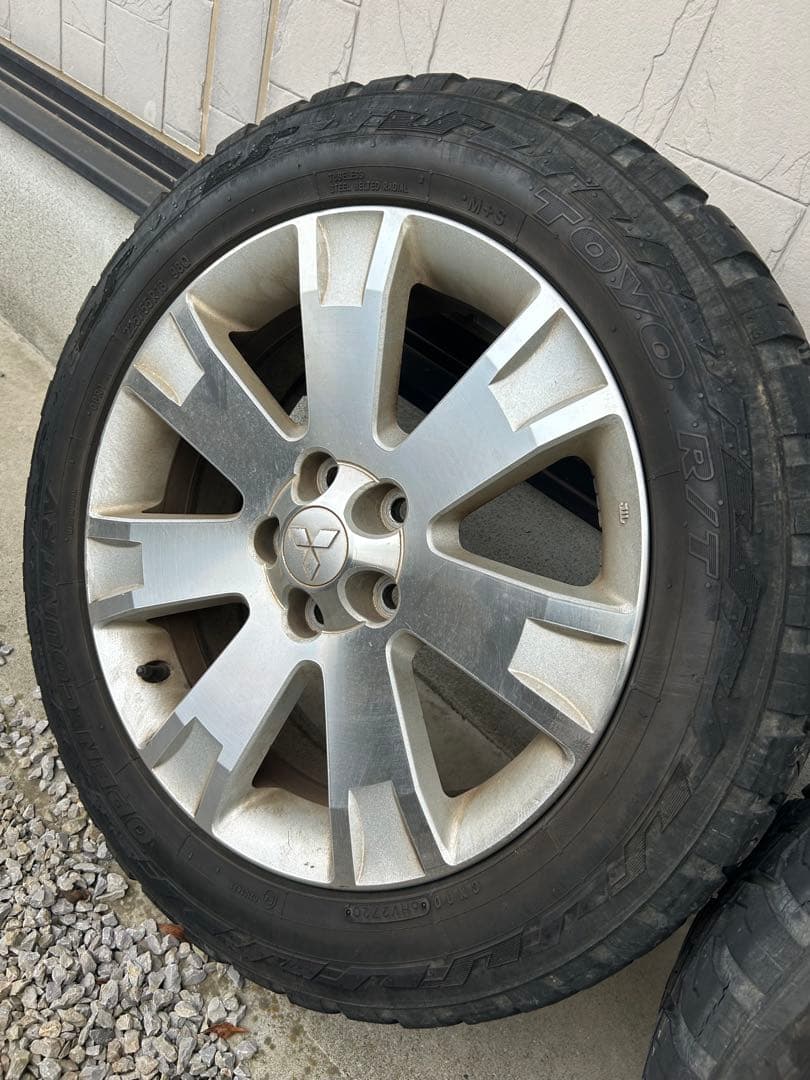 デリカD5 純正 ホイール タイヤセット 手渡し希望