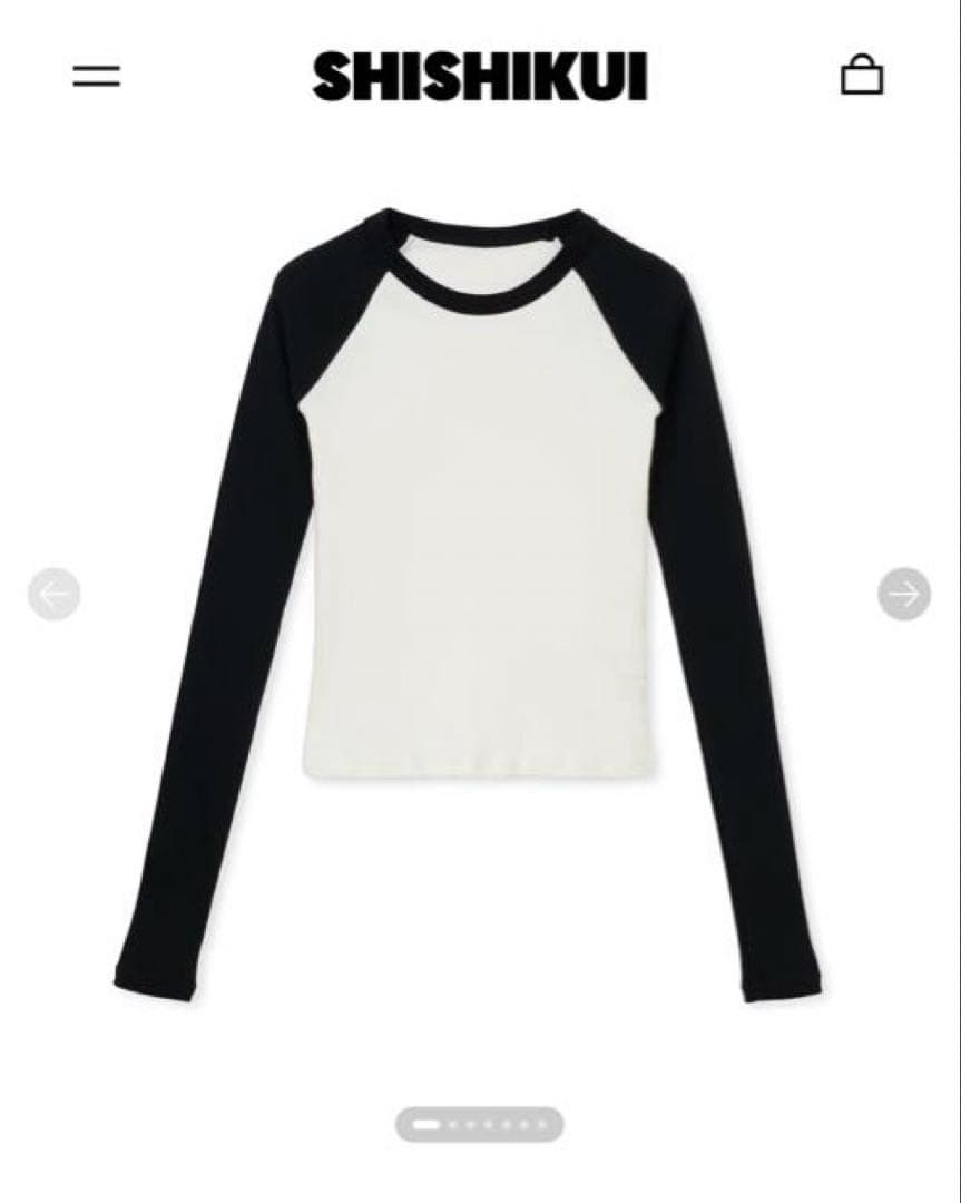 SHISHIKUI Lagura OFF - BK 長袖Tシャツブラック