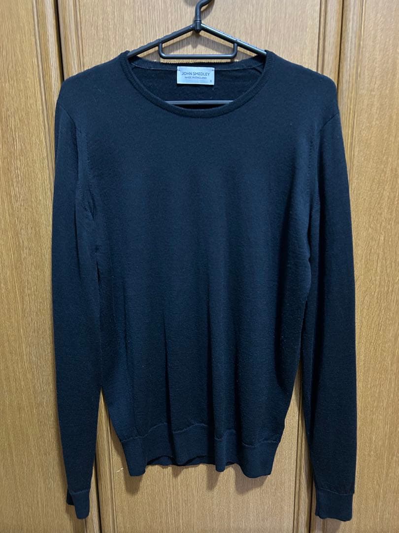 JOHN SMEDLEY クールネック　セーター JOHN SMEDLEY（ジョンスメドレー） クルーネック ニット HATFIELD シー