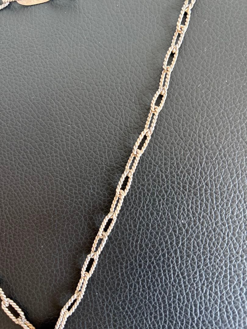 ナバホ ターコイズ Elouise kee 作 フラットヘッド チェーン