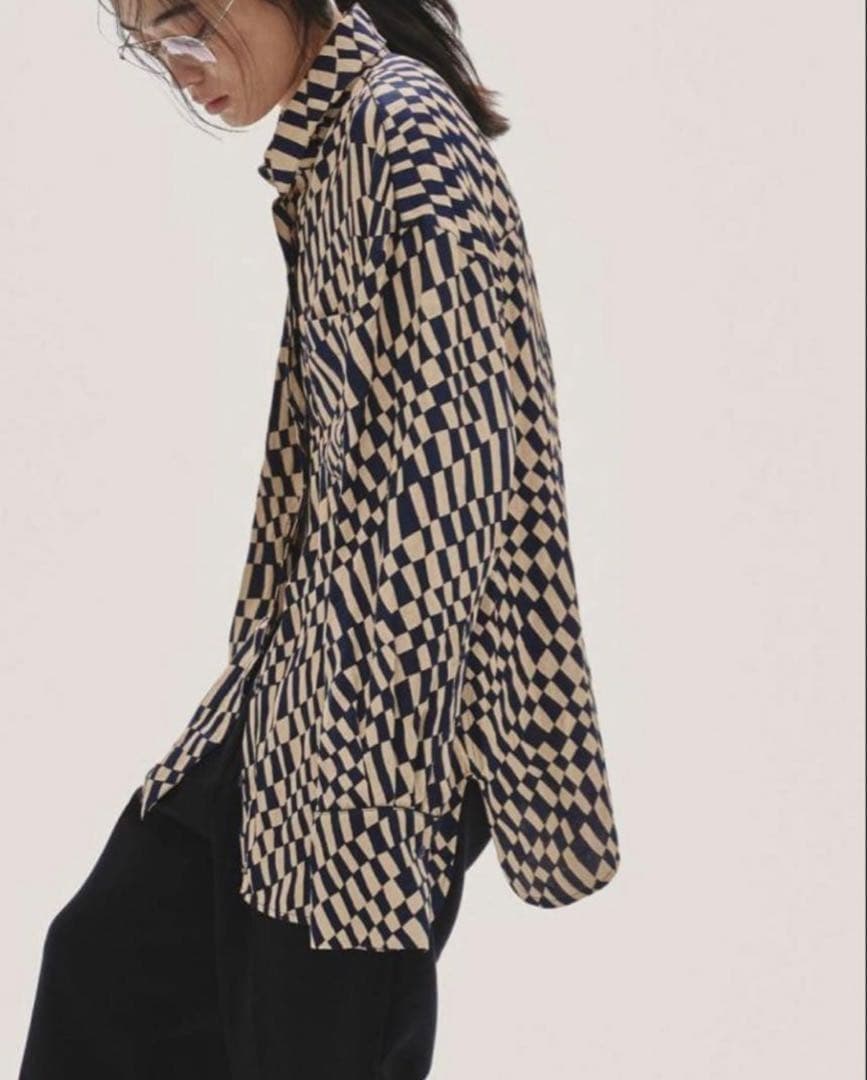 TODAYFUL トゥデイフル ジオメトリック オーバー シャツ - メルカリ