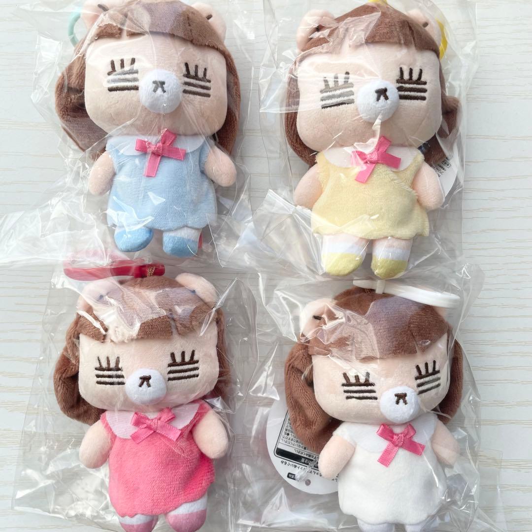 コレサワ れ子ちゃん マスコットぬいぐるみ 4種セット - メルカリ