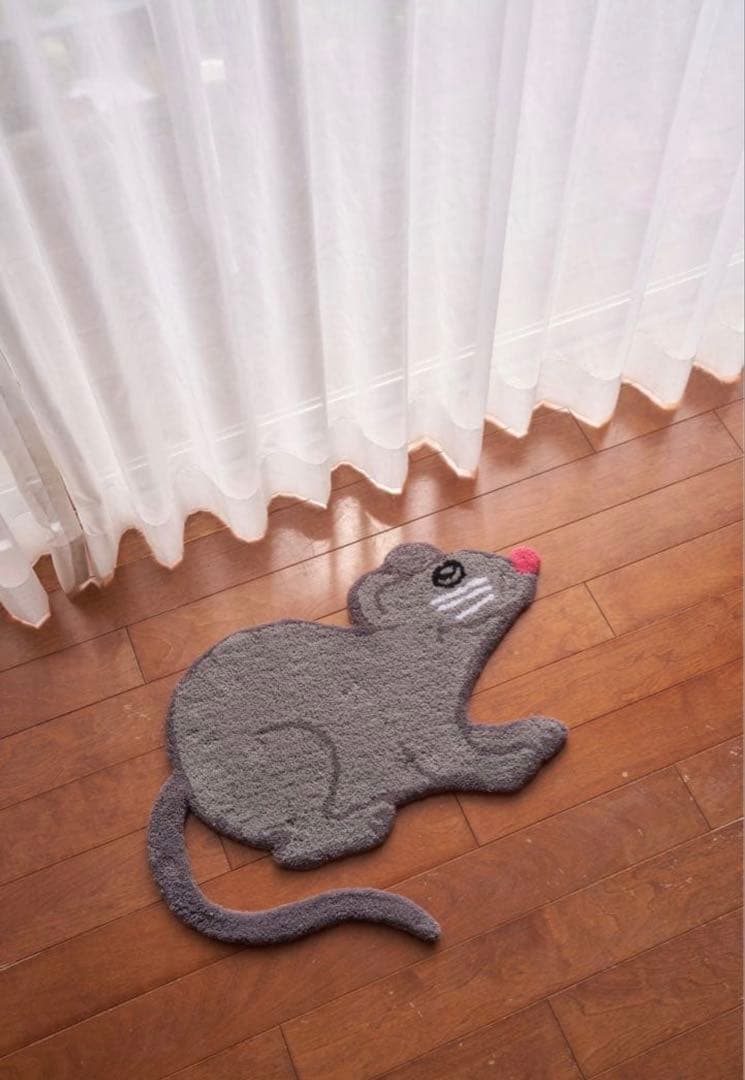 Shiomi Wada × MIYOSHIRUG MOUSE RUG 未使用品