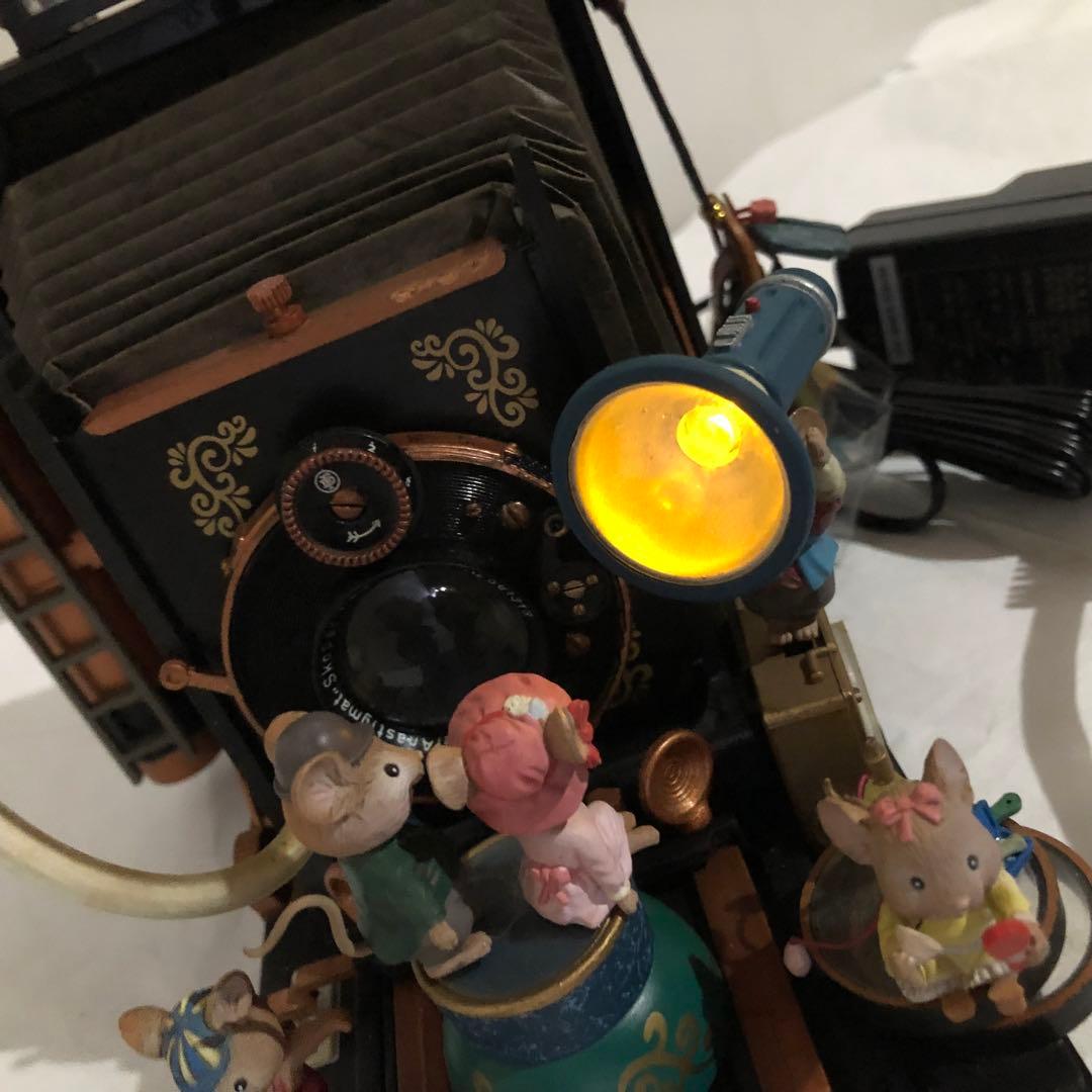 Enesco エネスコ オルゴール ビンテージ アンティーク カメラ - メルカリ