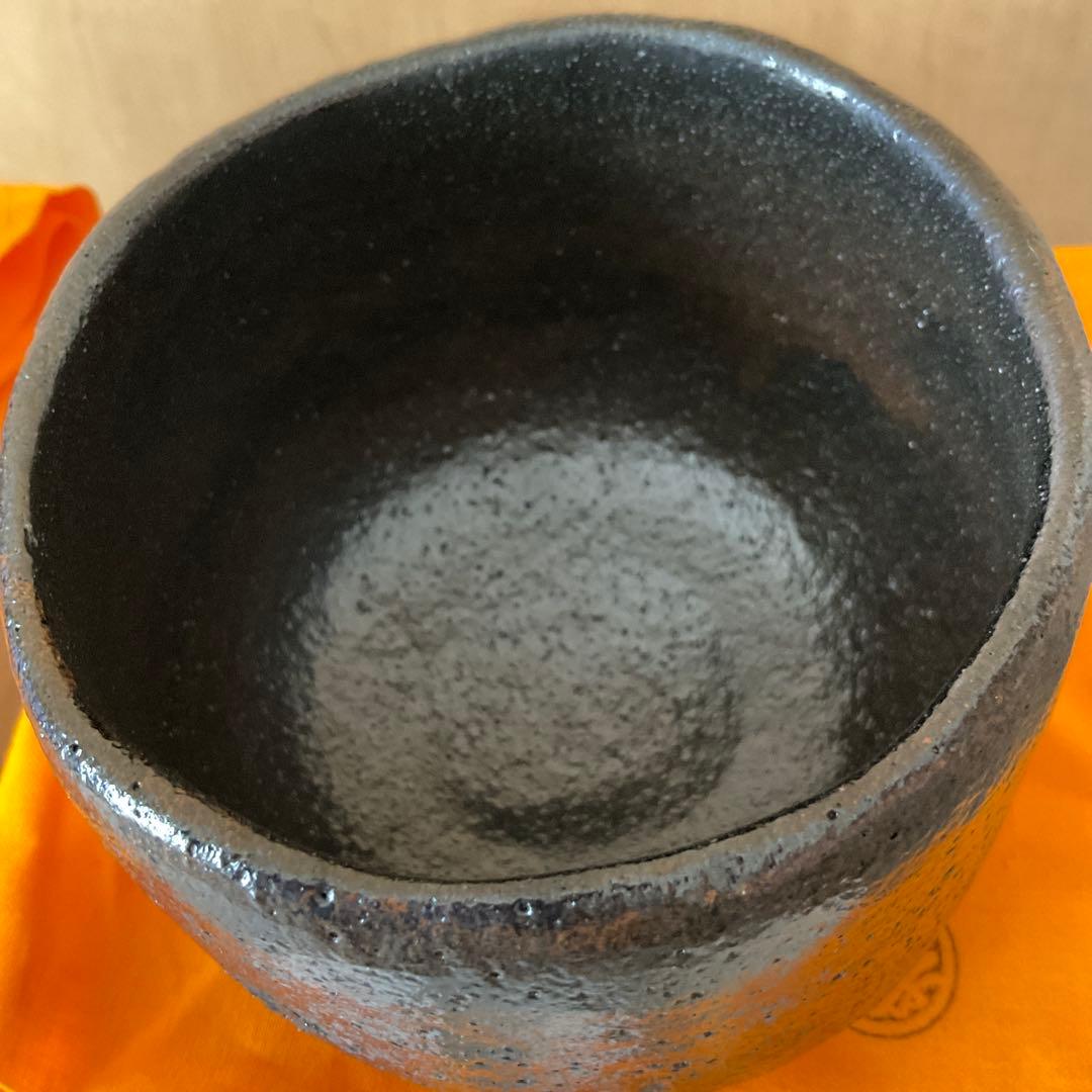 k*a様 楽焼 2点 佐々木 昭楽 長次郎 禿 & 二郎坊 写し 黒 赤 楽 茶