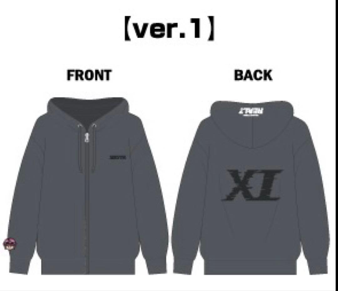 超特急 REAL? パーカー シューヤ チャコール ver.1 XL - メルカリ