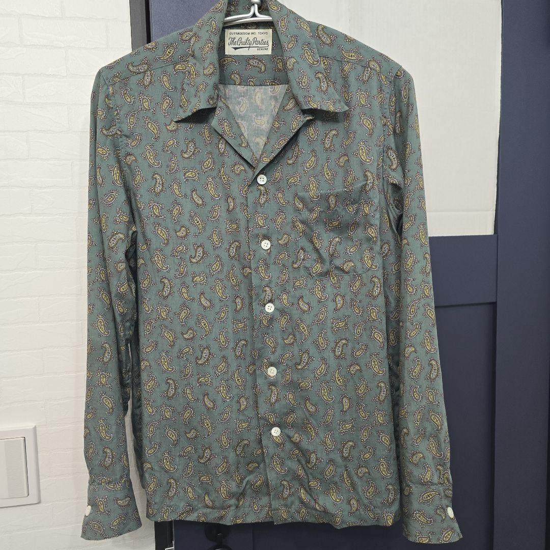 WACKO MARIA ワコマリア ペイズリー柄長袖シャツ - メルカリ