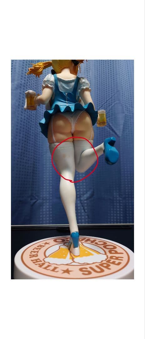 すーぱーぽちゃ子 ビアガールVer. 1/6