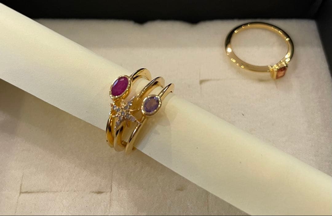 RT 154938 様専用 新品ARTIDA OUD スターダイヤモンドリング - メルカリ