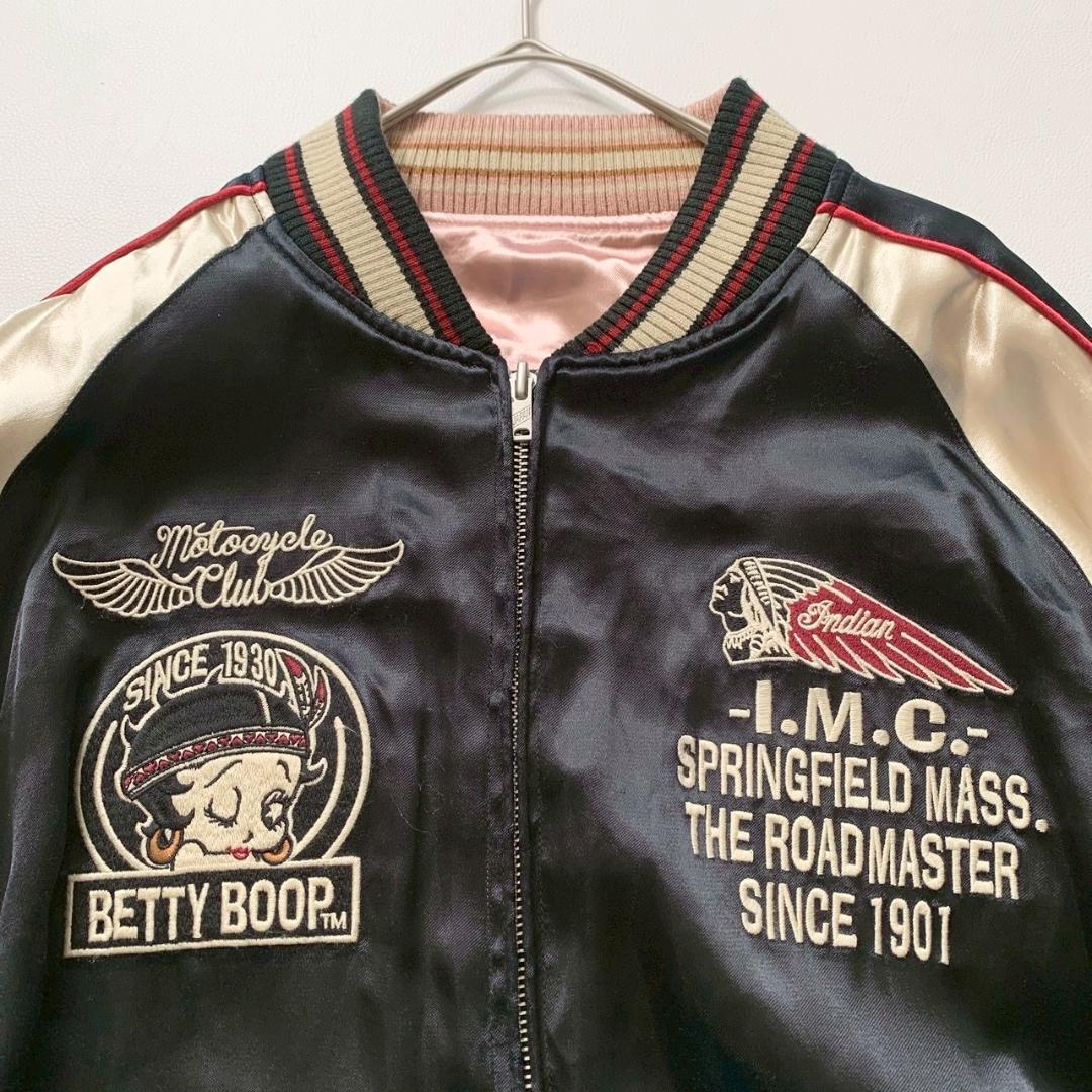 またしち様専用】インディアン×ベティブープ リバーシブル 刺繍