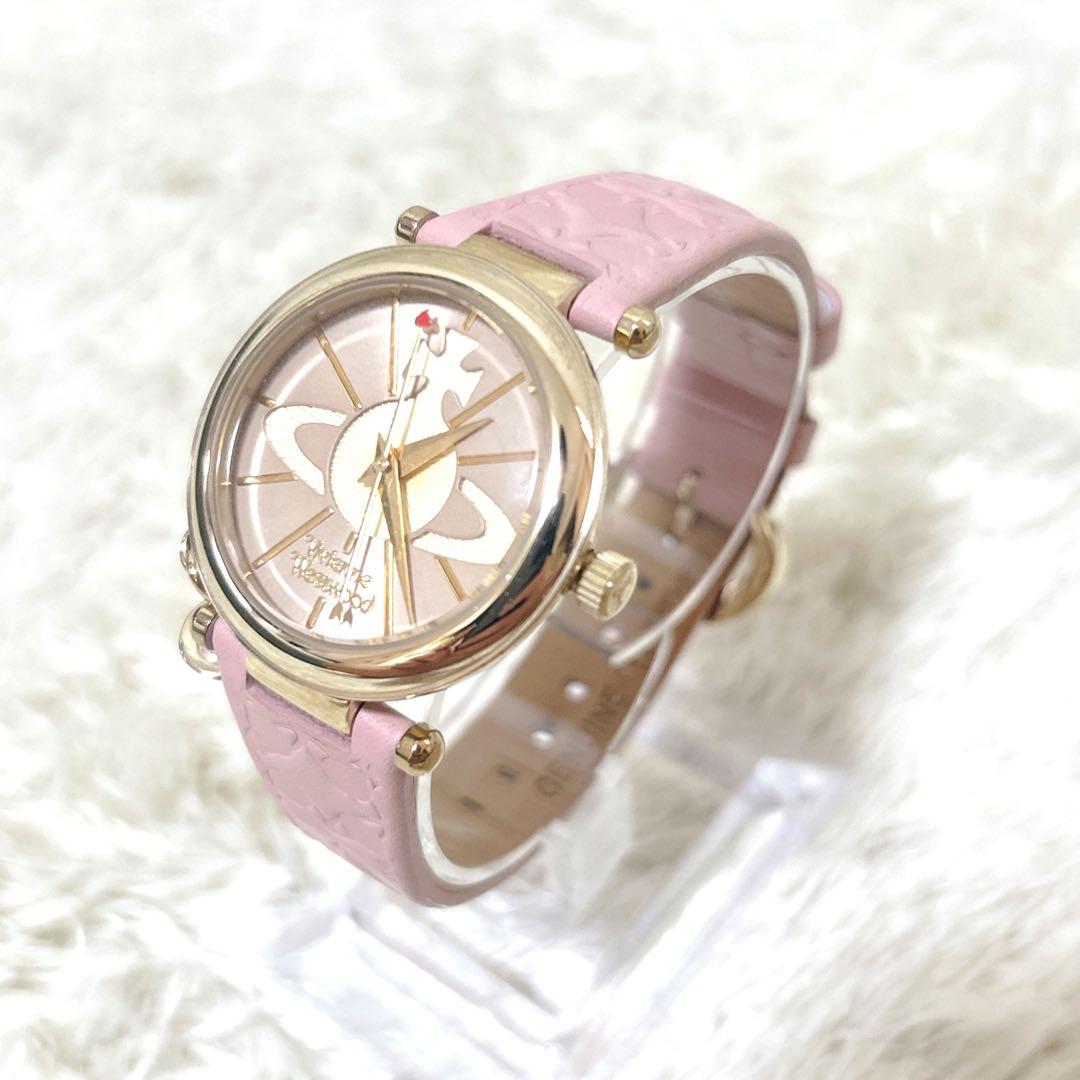 【未使用級】　ヴィヴィアンウエストヴッド　時計　レディース　ヴィヴィアン稼動品 Vivienne Westwood（ヴィヴィアンウエストウッド） 腕時計 レディース