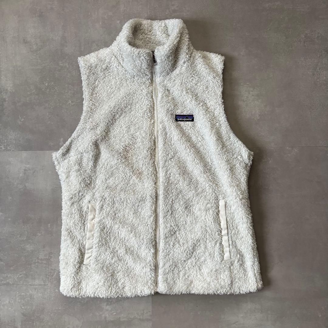patagonia パタゴニア ボアベスト フリースベスト ベスト ホワイト 白