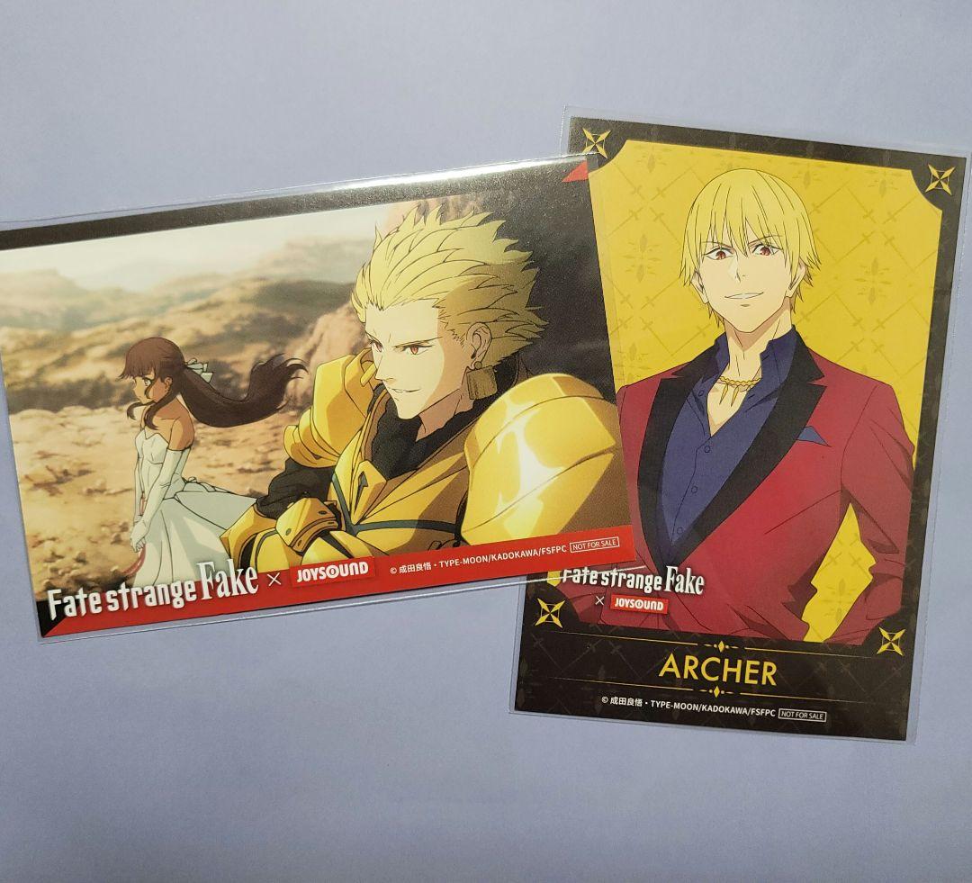 Fate strange Fake JOYSOUND ギルガメッシュ ポスカ Fate/strange Fake JOYSOUND ポスカ ギルガメッシュ - メルカリ