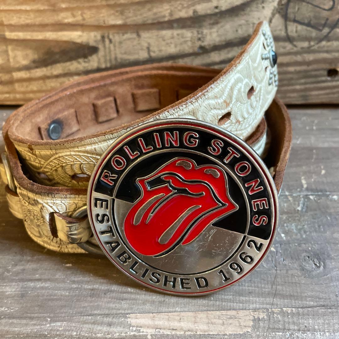 ローリング・ストーンズ バックル ベルト - メルカリ