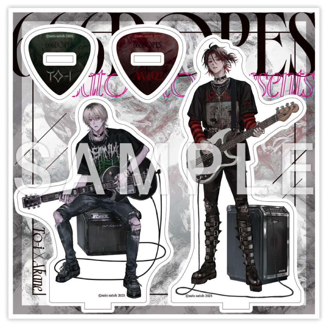 666DOPES 佐藤さと コミコミ 有償特典 アクリルスタンド - メルカリ