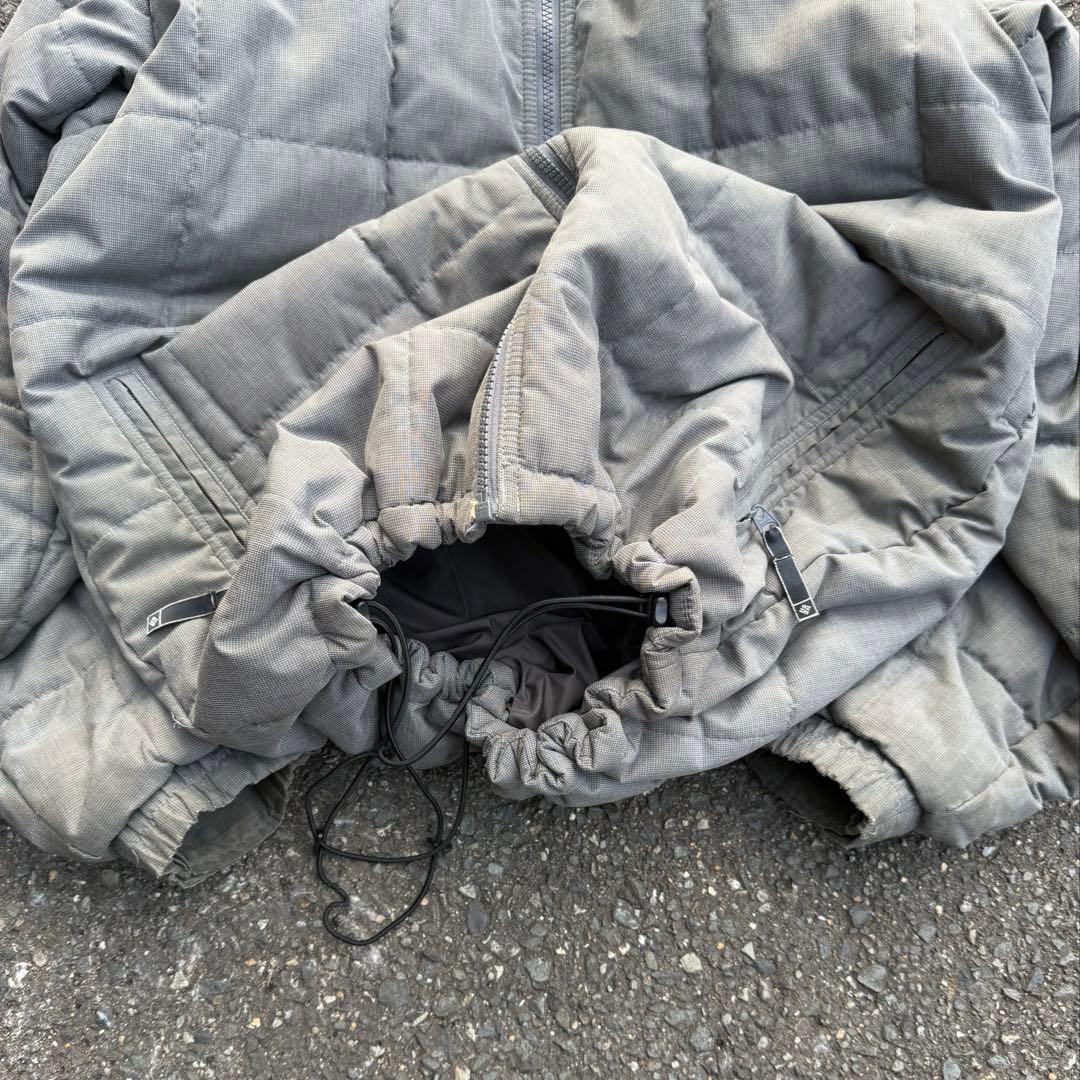 コロンビア hooded puffer jacket テック ファー アーカイブ - メルカリ