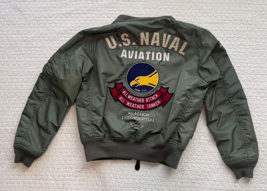 佐藤様専用】 AVIREX CVW-9フライトジャケット MA-1リバーシブル