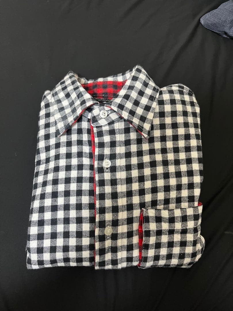 STUSSY】チェック柄 長袖シャツ - メルカリ