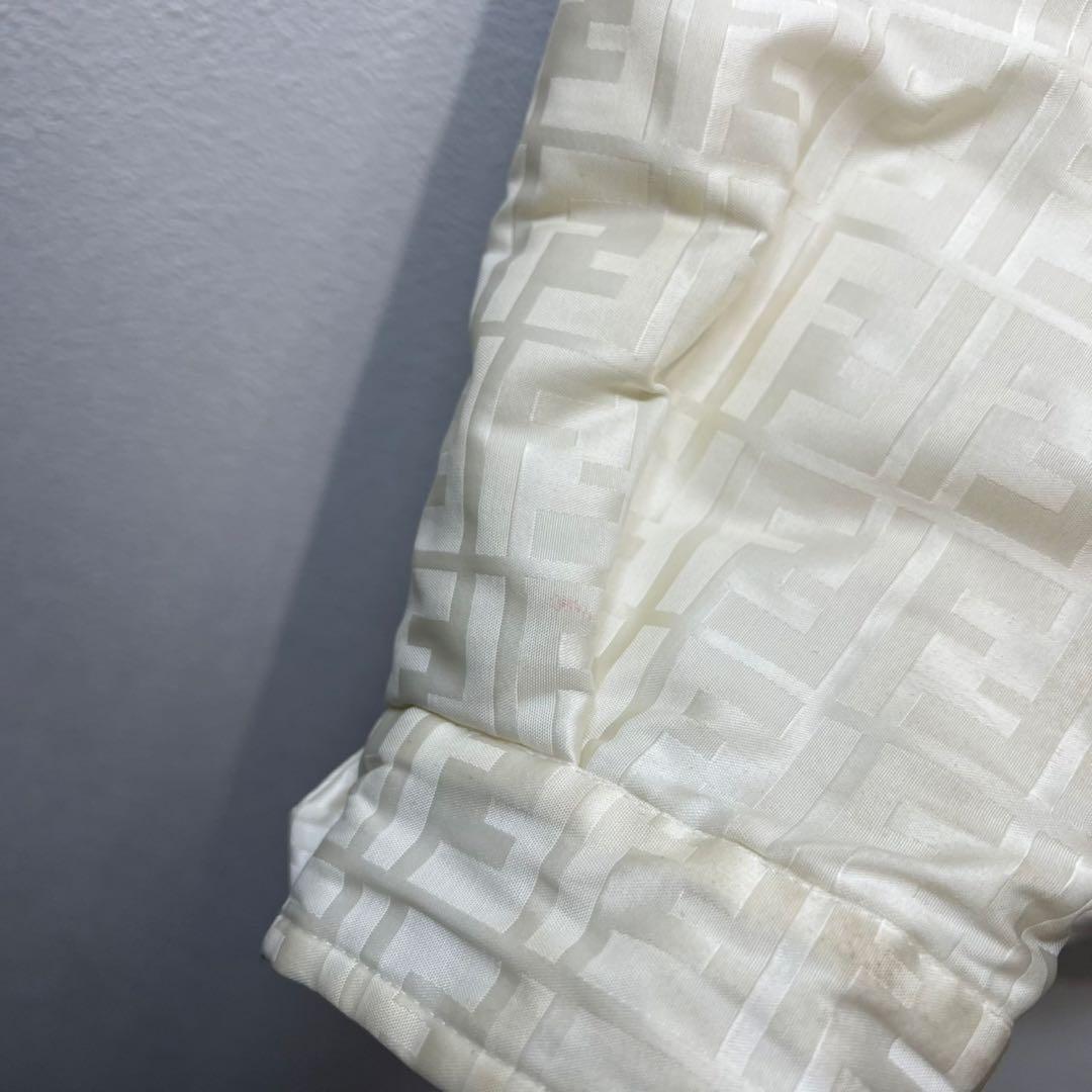 希少 FENDI 上質 ズッカ FFロゴ 総柄 デザイン ステンカラーコート