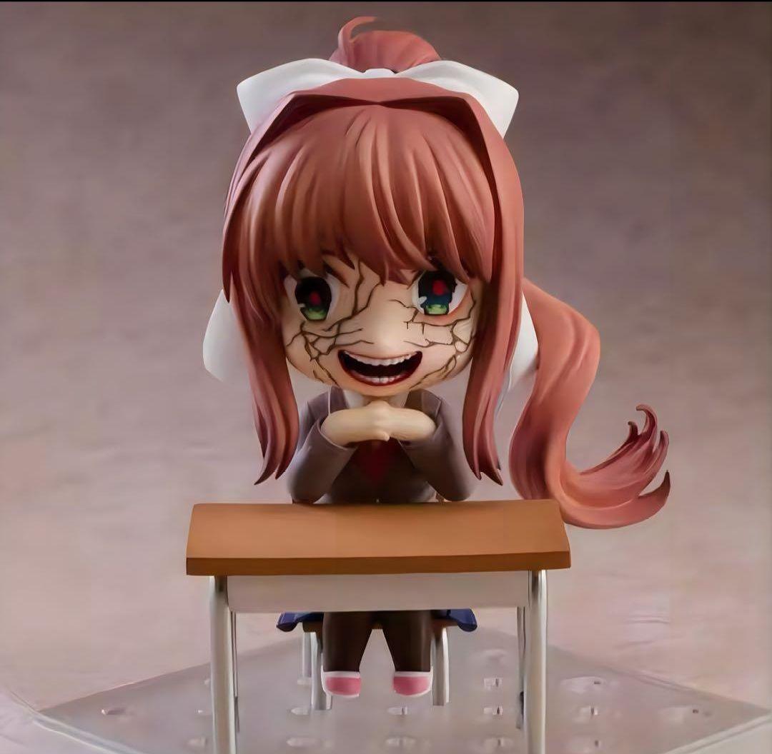 国内正規品、新品・未開封】ねんどろいど モニカ ドキドキ文芸部