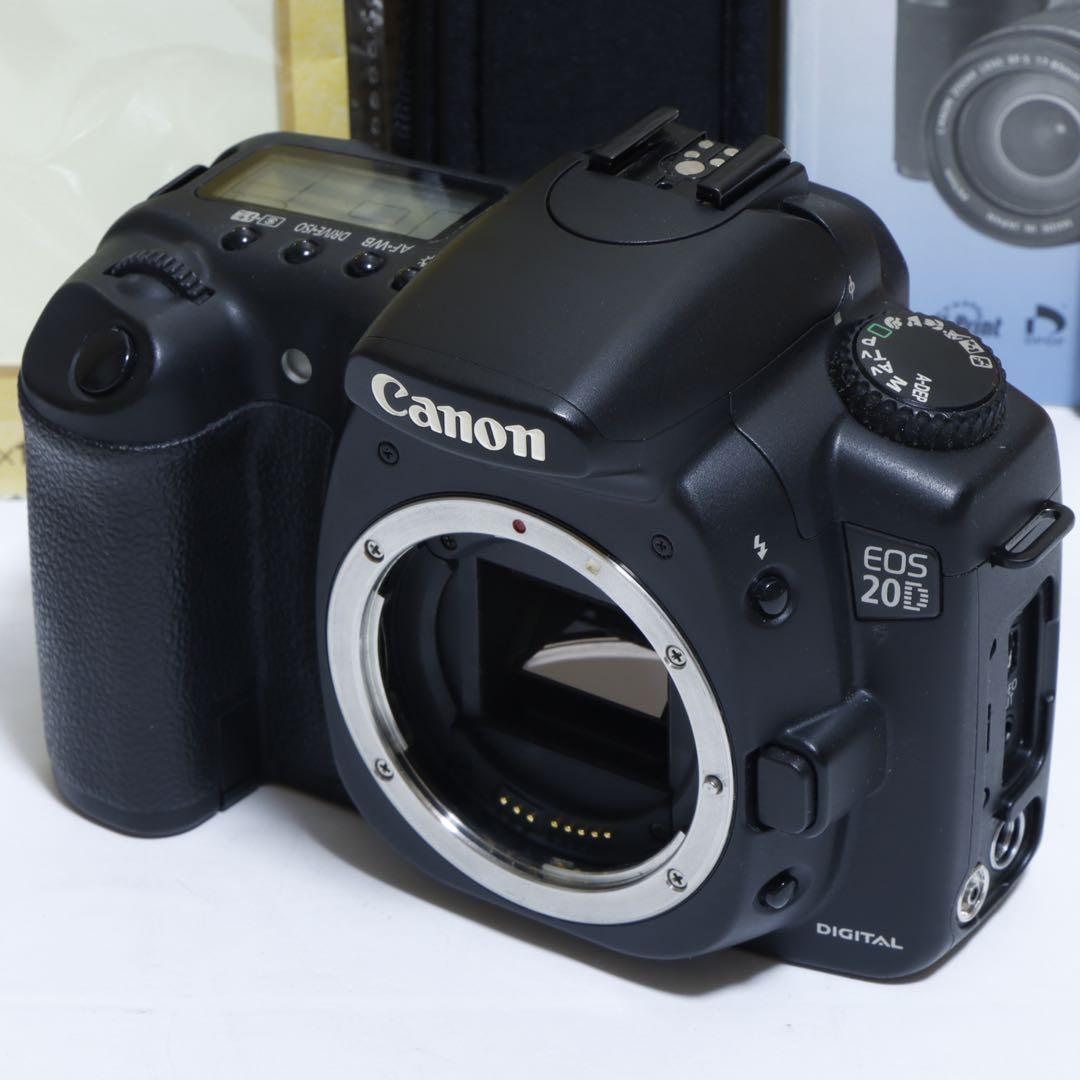 ☆スマホに送れる一眼レフ☆本格機!!☆ キャノン EOS 20D♫の通販はau