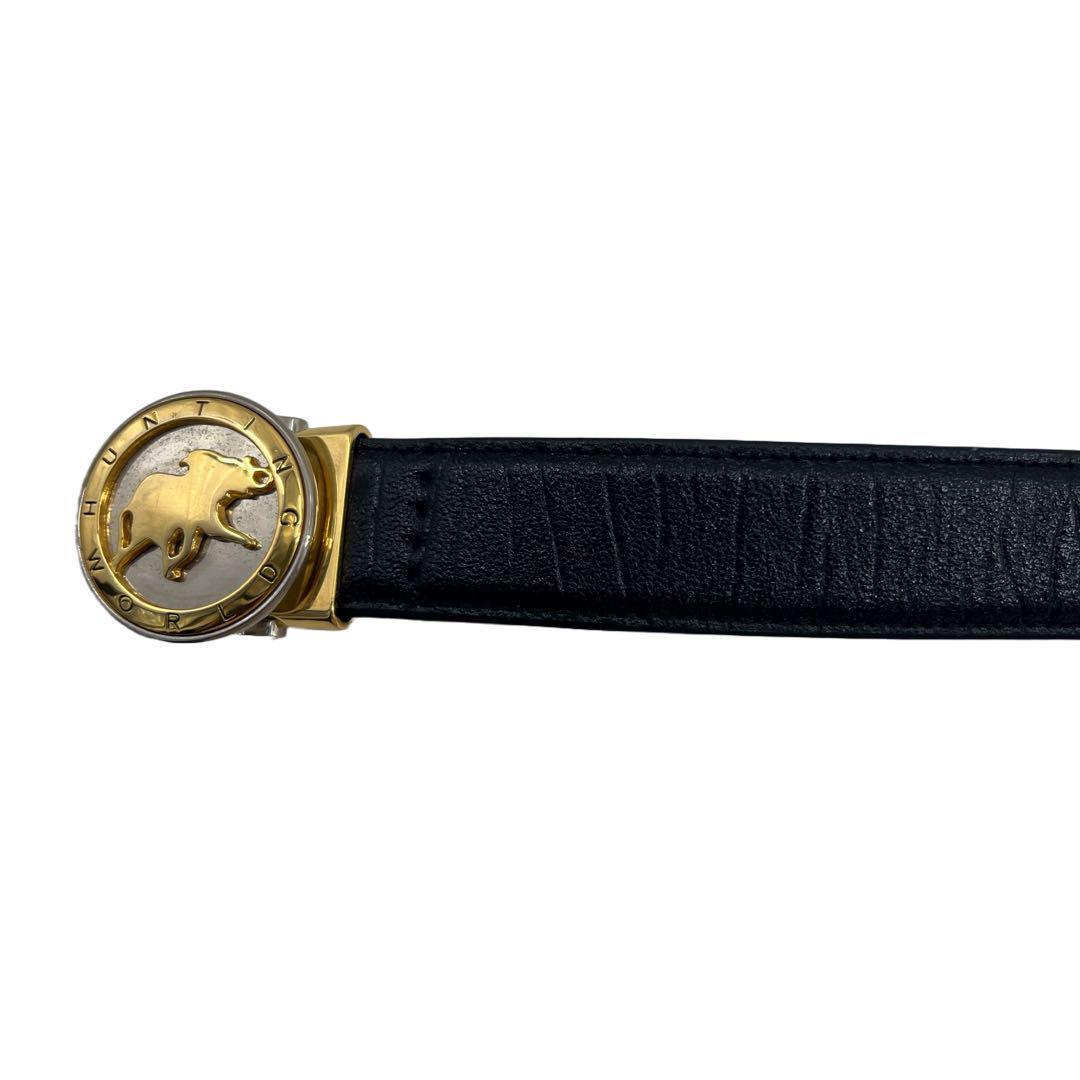 HUNTING WORLD ハンティングワールド ベルト ゴールド シルバー - メルカリ