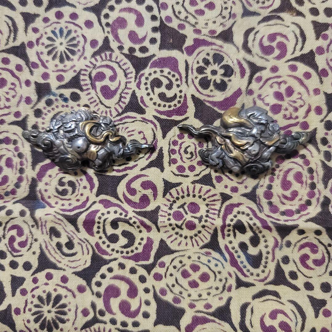 目貫 風神雷神 前金具 煙管 煙草入れ 5_000000002988.jpg?1755486514