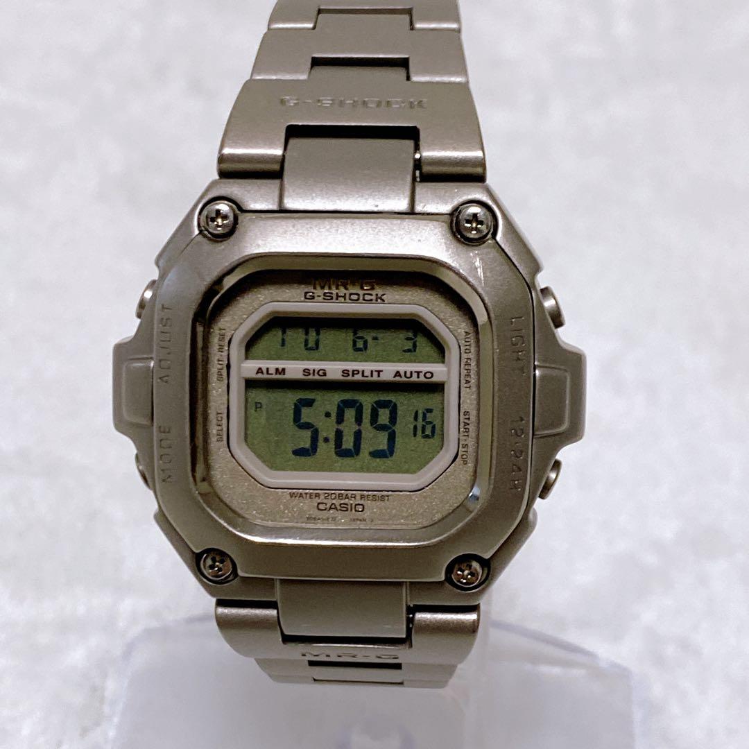 希少 美品 CASIO G-SHOCK MRG-110T 初代フルメタル チタン - メルカリ