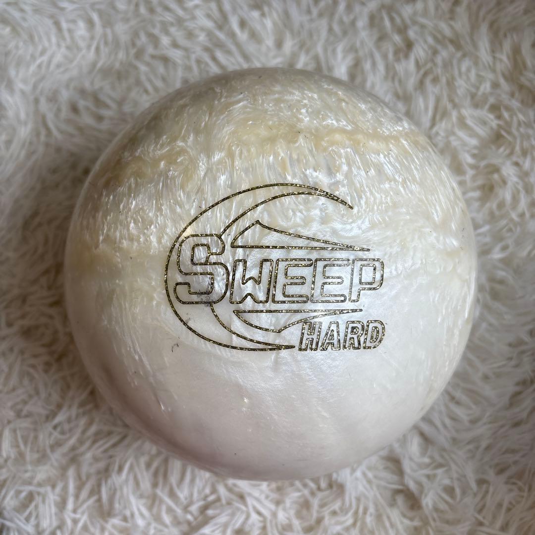 スイープハード ボウリング ボール ホワイト スペア 中古 - メルカリ