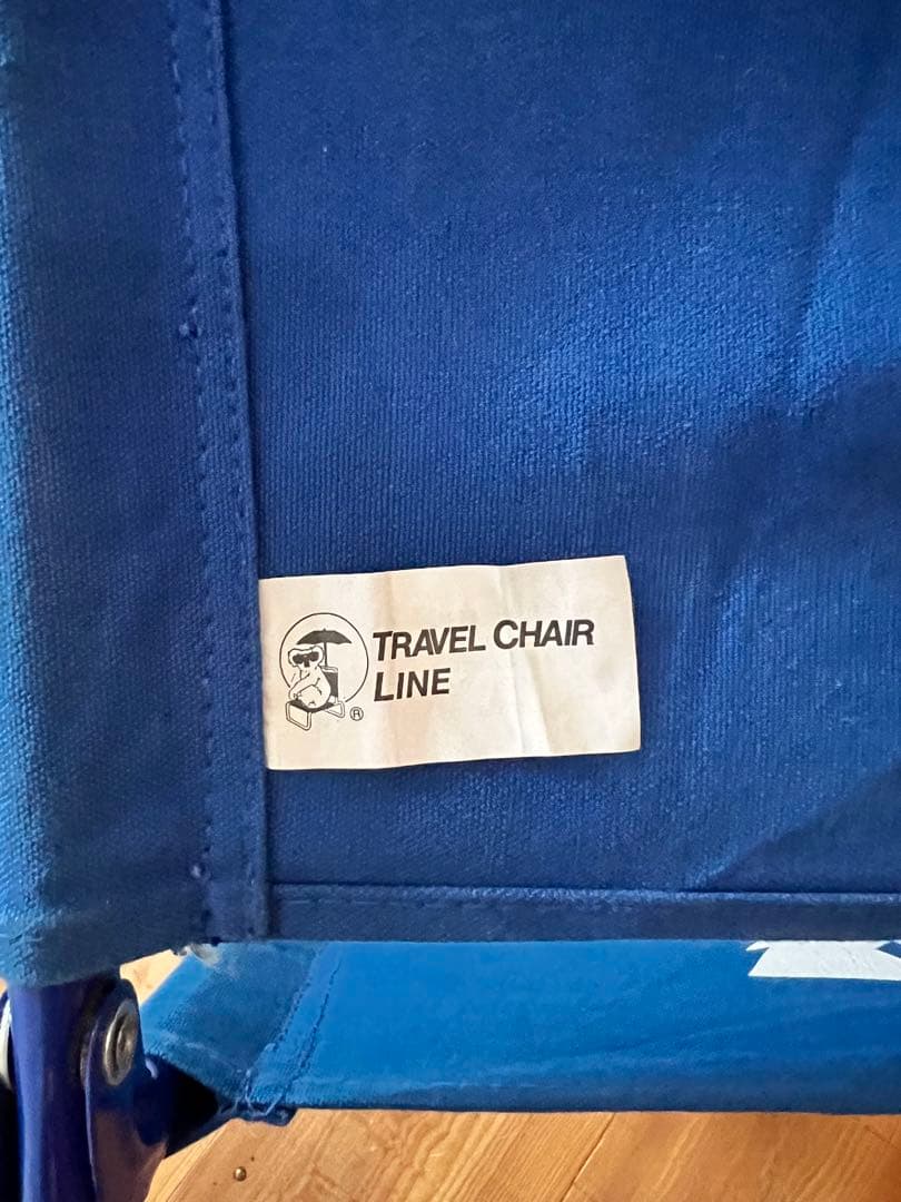 f*様 REI トラベルチェア 青 ビンテージ 貴重 美品 - メルカリ