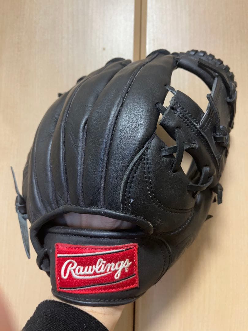 Rawlings 軟式グローブ 黒 - メルカリ