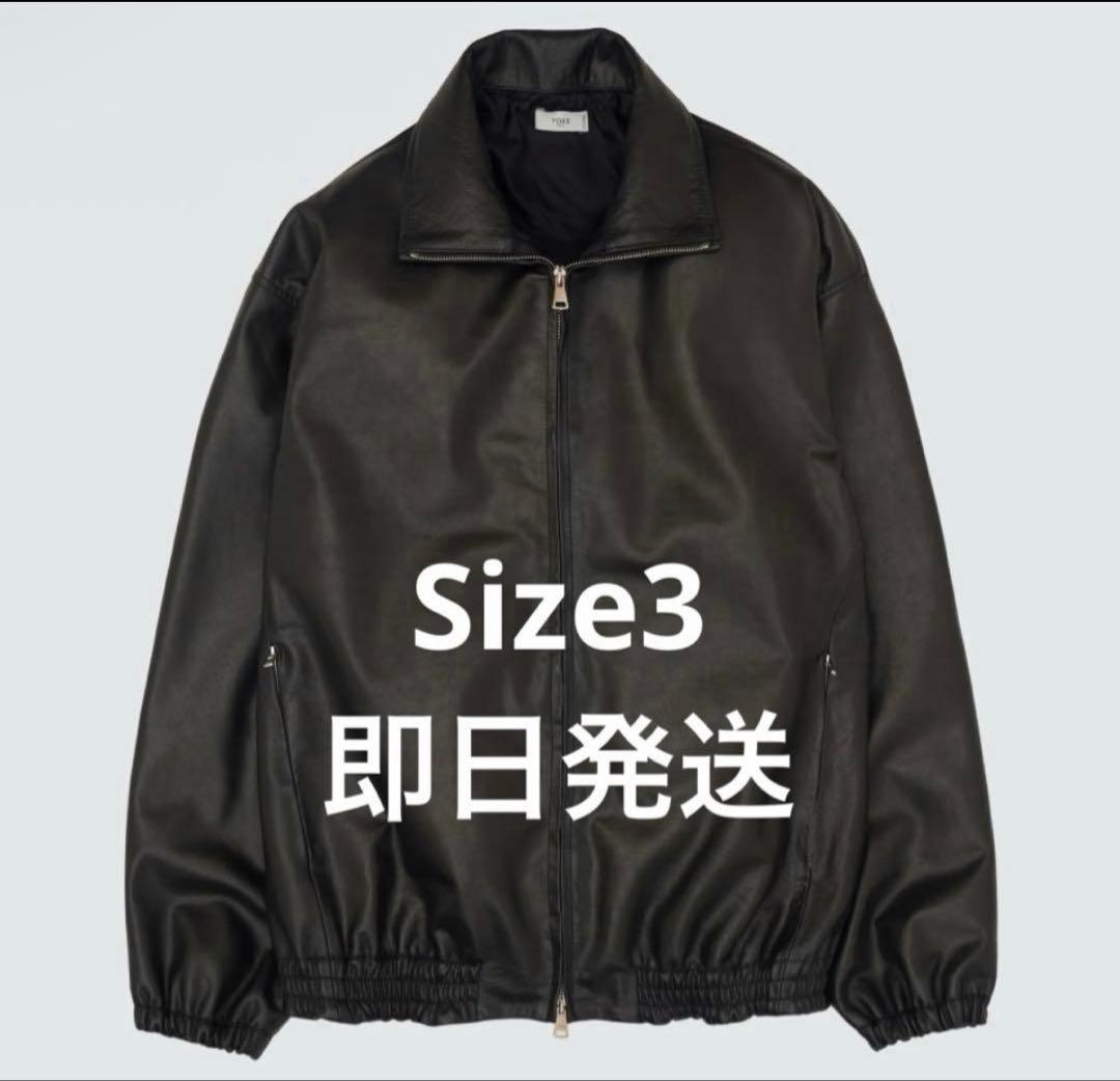 サイズ3 ブラックYOKE Carf Leather Truck jacket - メルカリ