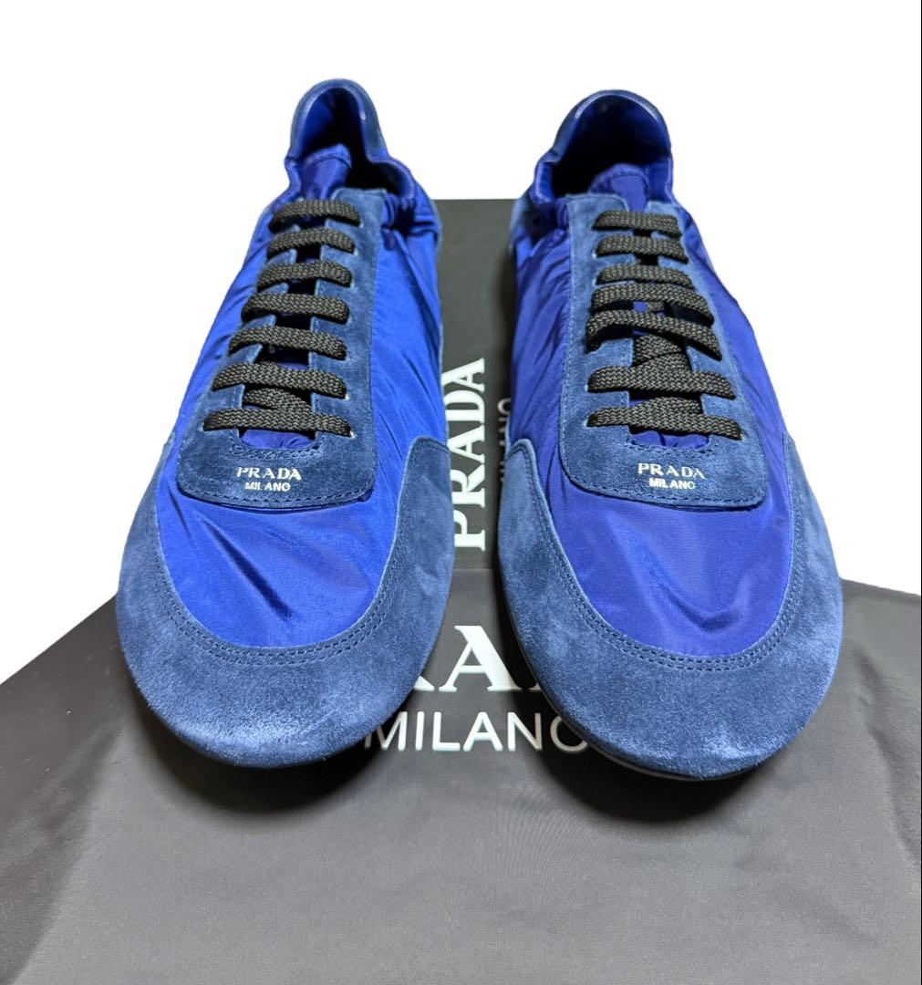 PRADA 25SSコラプス Re-Nylon エラスティックス スニーカー - メルカリ