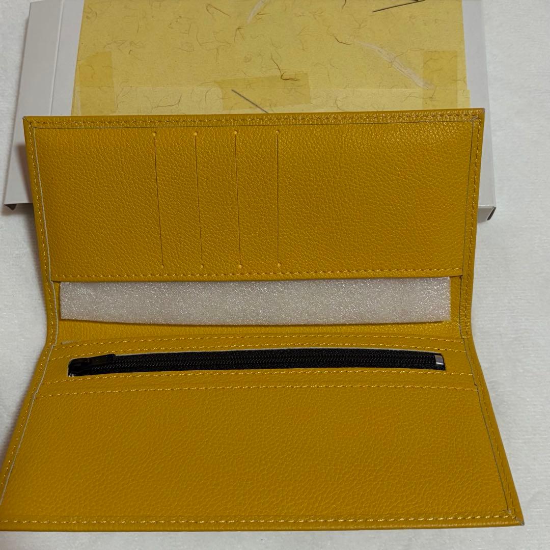 皇居 限定 長財布 イエロー 黄色 菊の御紋入り 財布 - メルカリ
