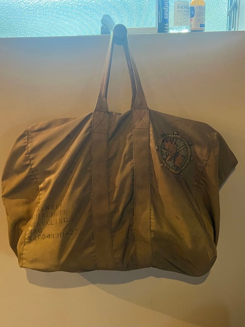 USN アビエイターバッグ ビンテージ 40´s WW2 USNAVY