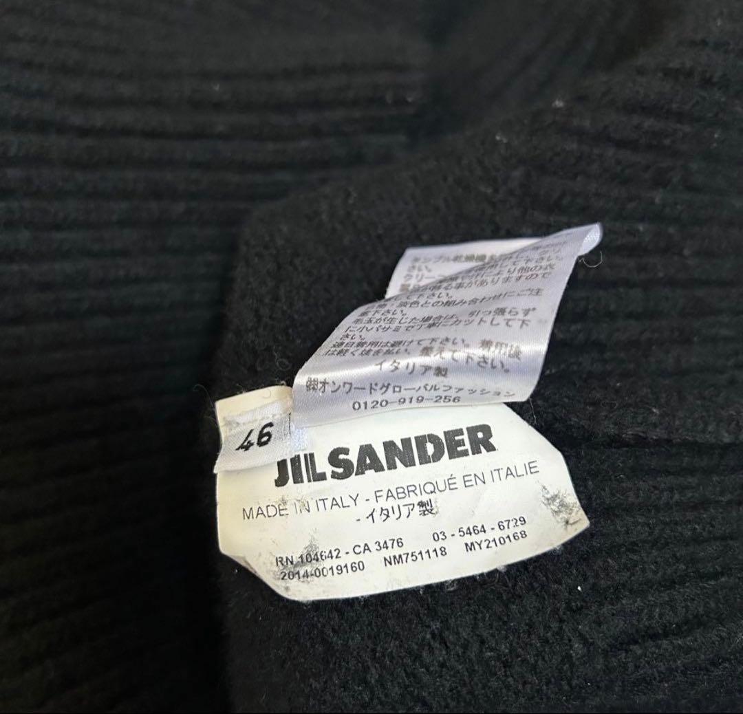 美品】14AW JIL SANDER ジップディテールカシミヤニット - メルカリ