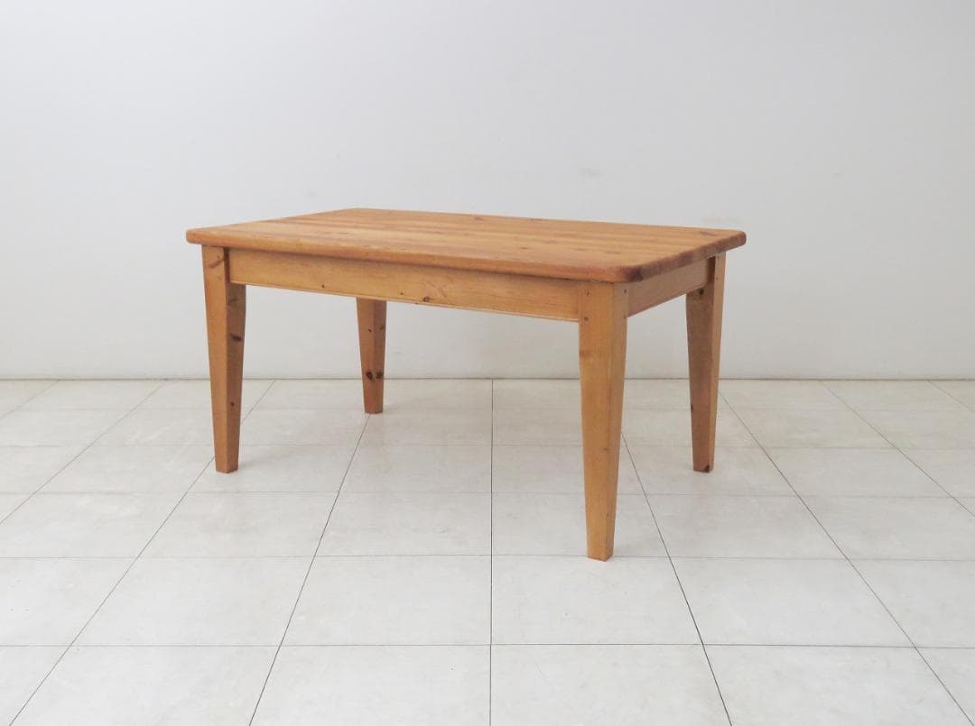 ペニーワイズ パイン無垢材 ダイニングテーブル カントリー 検カーフ