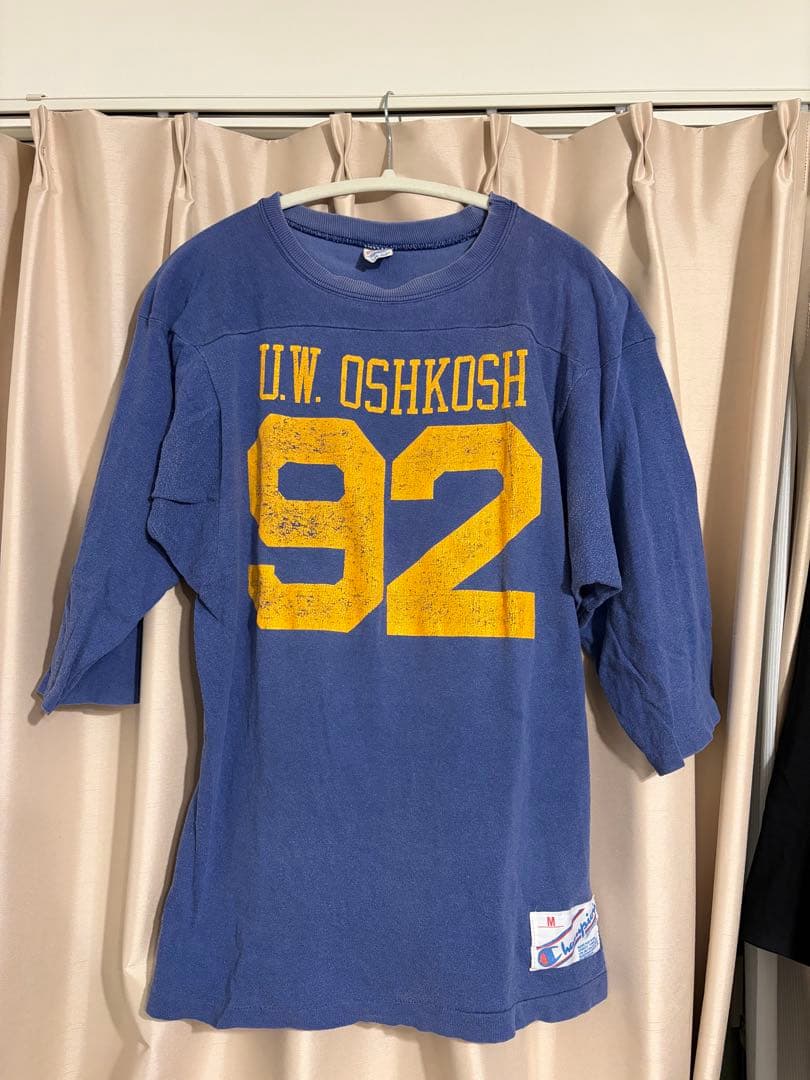 70s チャンピオン フットボールTシャツ バータグ USA製 - メルカリ