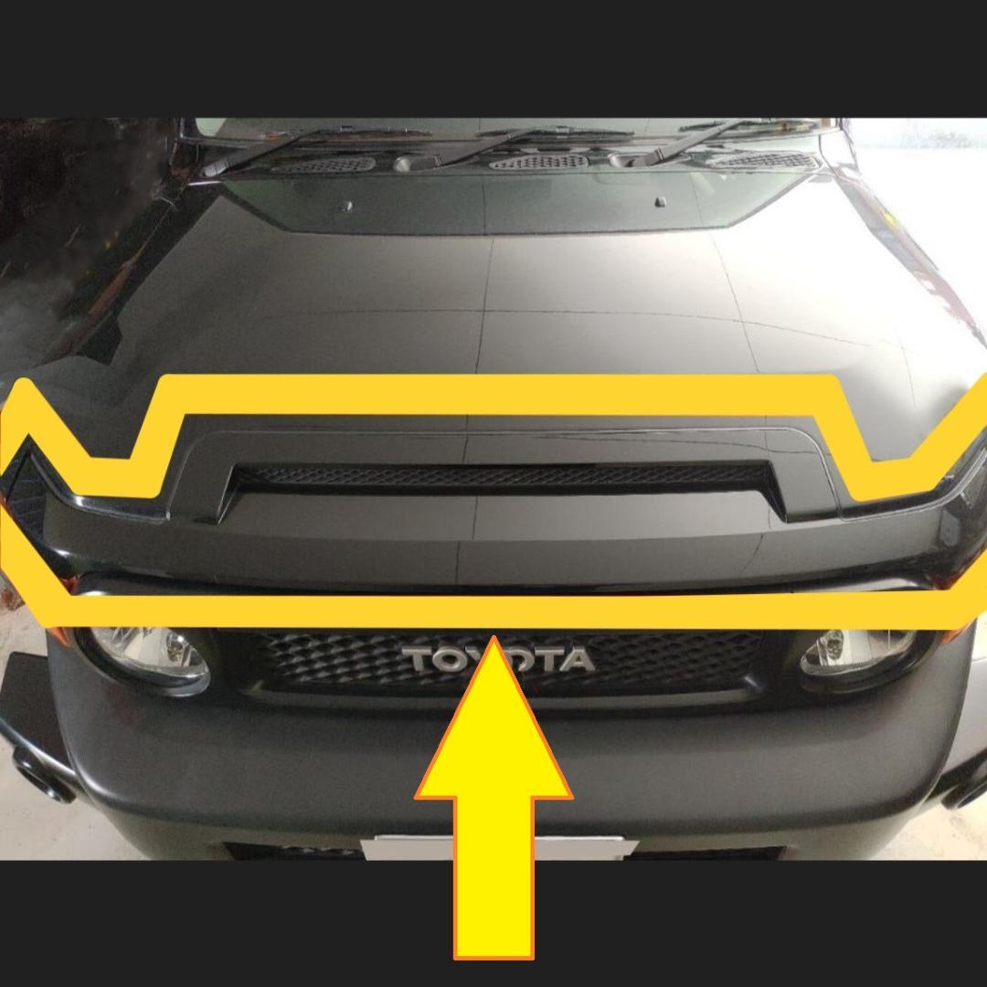 希少新品 トヨタ FJクルーザー ボンネット パネル ガーニッシュ