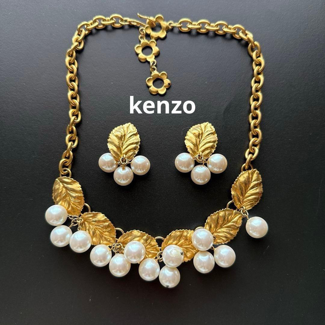 kenzo ネックレス&イヤリング - メルカリ