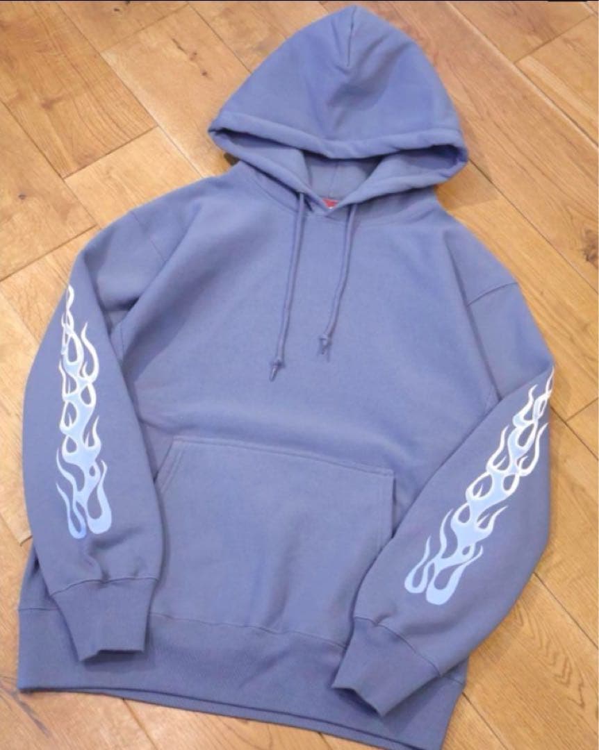 ハイドアンドシーク HIDE AND SEEK FLAME パーカー キムタク - メルカリ