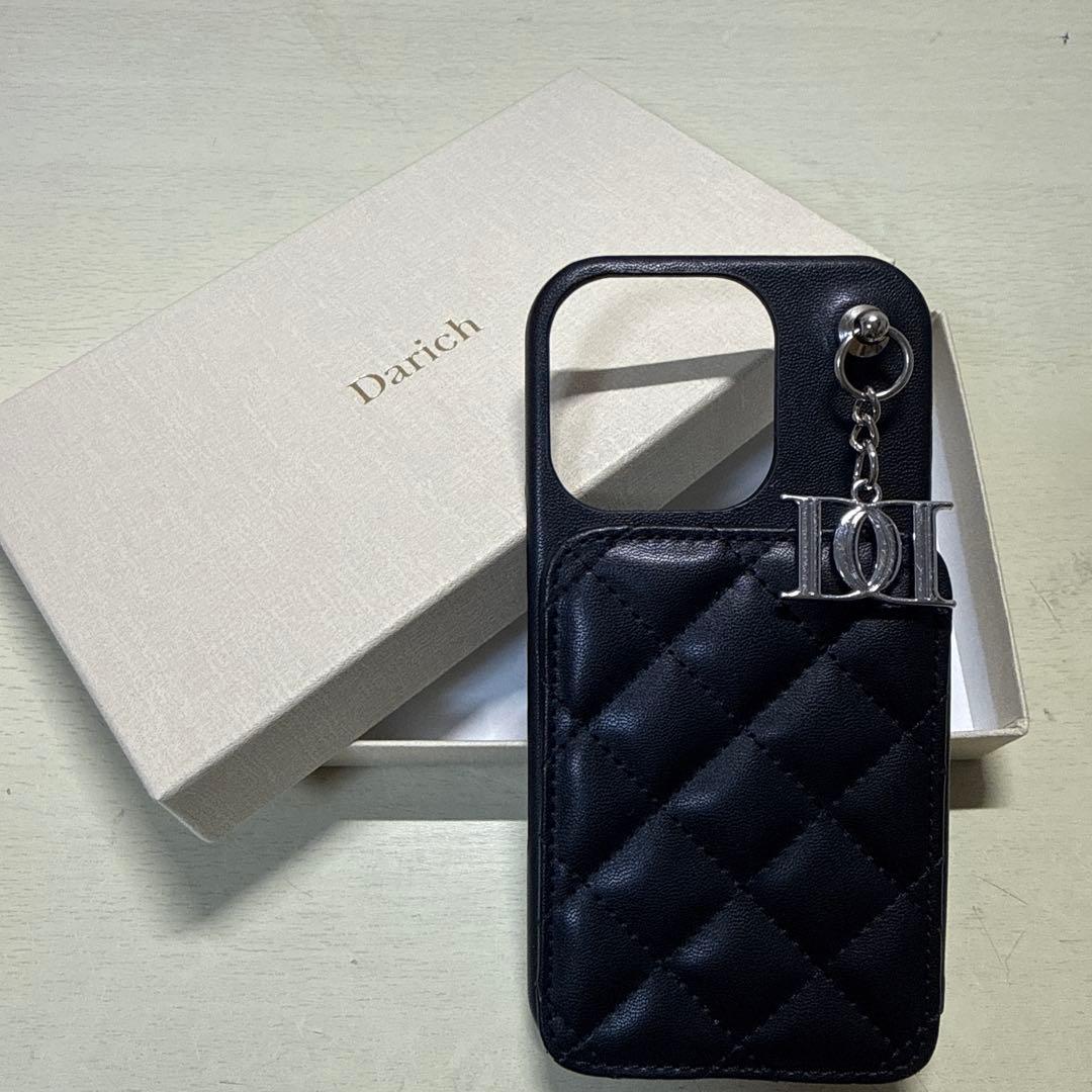 Darich キルティングミラーDDチャームiPhoneケース 16pro - メルカリ