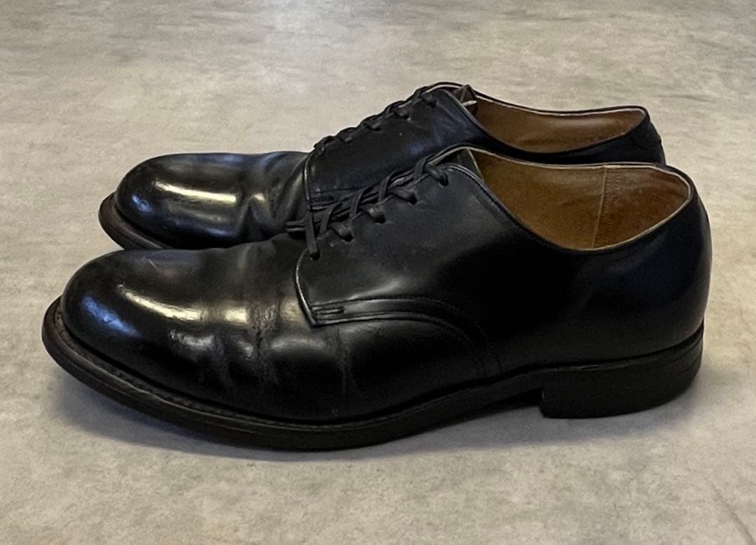 80'S アメリカ軍 US NAVY ラバーソール サービスシューズ US7R - メルカリ