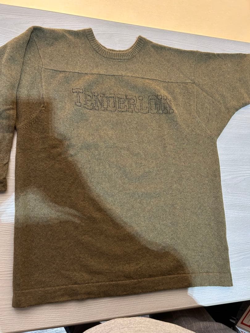 TENDERLOIN プライド 木村拓哉さん着用 七分袖 ニット オリジナル本物