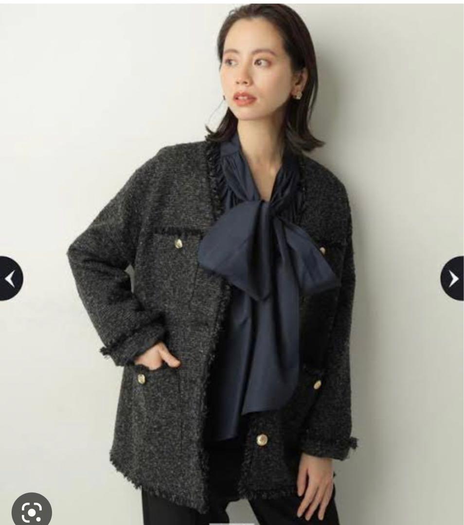 カデュネ】CADUNE ツイードジャケット 新品未使用 36 - メルカリ