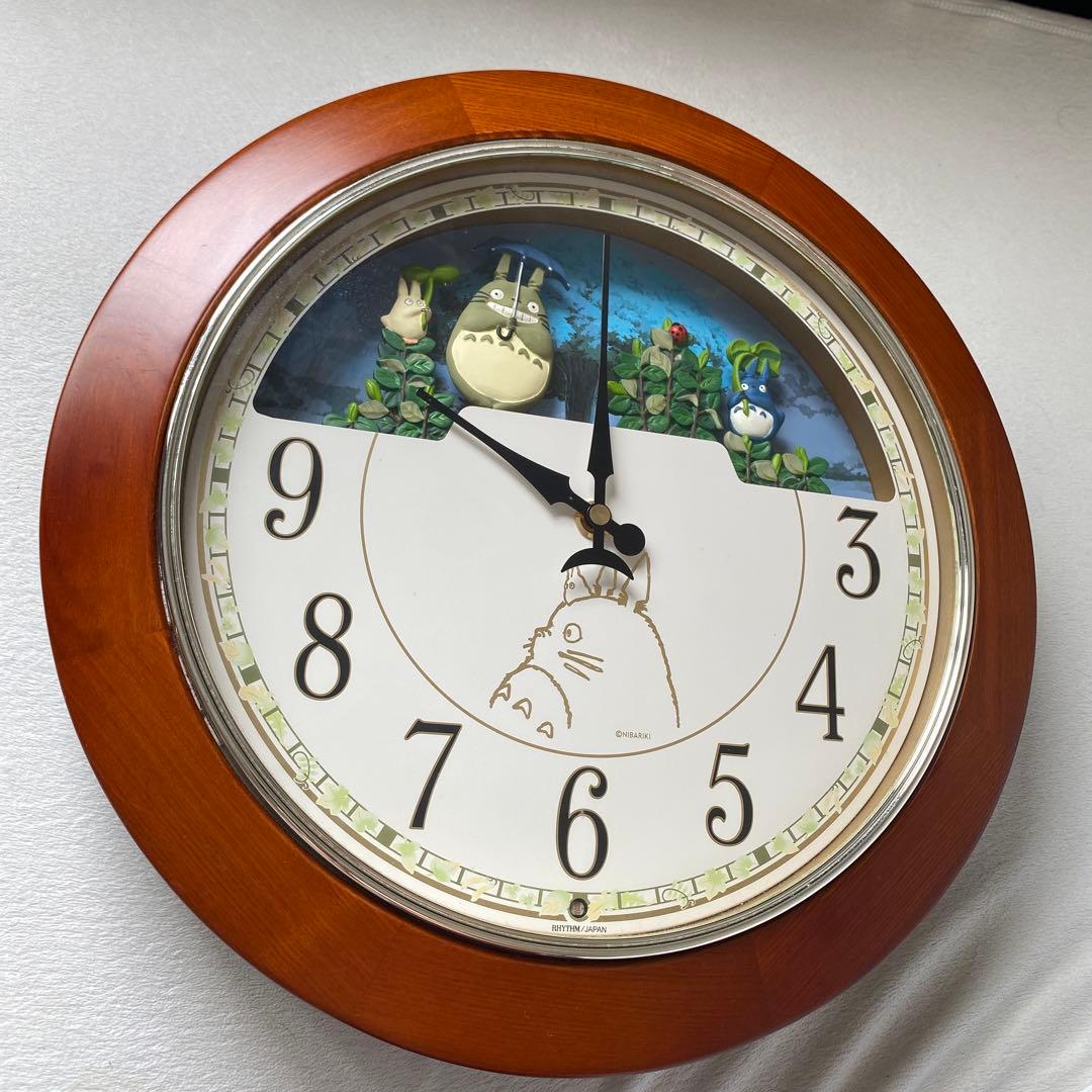 リズム時計工業 トトロ からくり時計 4MH769-M 壁掛け時計 - メルカリ