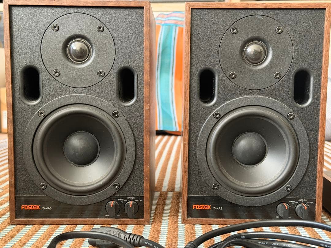 値下げ】FOSTEX アクティブスピーカー DAC FS-4AS FS-3DA - スピーカー