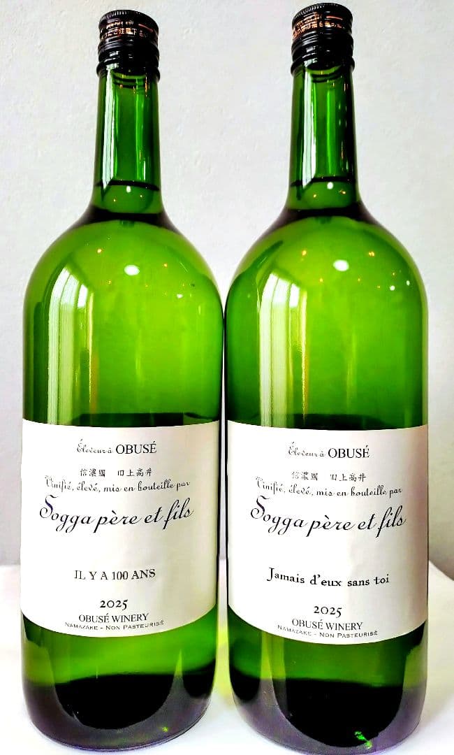 新カテゴリー】ソガペールエフィス小布施ワイナリー 2025 マグナム✕2