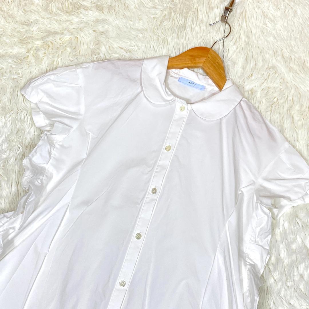 Yokochan REYC』ヨーコチャン（36）サイドフリル 半袖ブラウス - メルカリ